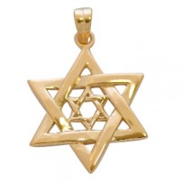 Two Star of David Pendant